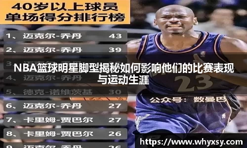 NBA篮球明星脚型揭秘如何影响他们的比赛表现与运动生涯